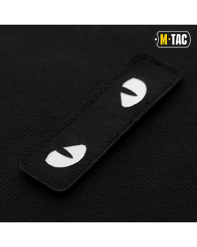 M-Tac нашивка Cat Eyes Laser Cut Black/світлонакопичувач (51009299)