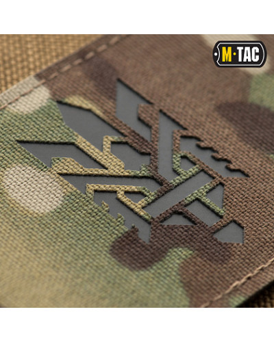 M-Tac нашивка Тризуб (стилизация) Laser Cut горизонтальная Multicam/Black (51197802)
