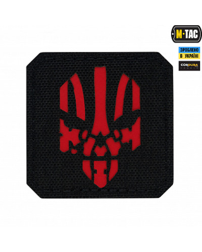 M-Tac нашивка Місник Laser Cut Black/Red (51178233)
