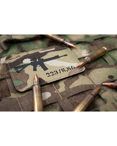 M-Tac нашивка AR-15 223/5,56 Laser Cut Multicam/Black (51111802)