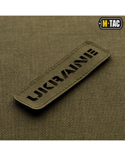 M-Tac нашивка Україна наскрізна 25х80 Laser Cut Ranger Green (51151023)