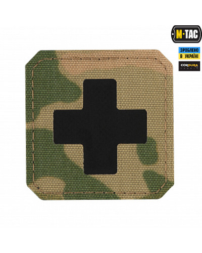 M-Tac нашивка Medic Cross Laser Cut Multicam/Black (51122802)