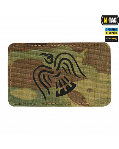 M-Tac нашивка Прапор Ворона Laser Cut Multicam/Black (51171802)