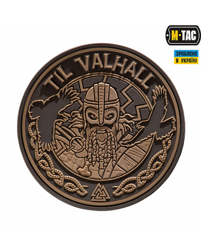 M-Tac нашивка Til Valhall PVC Coyote (51142005)