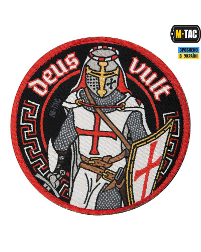 M-Tac нашивка Deus Vult (жаккард) (51115000)