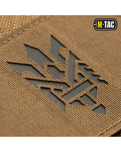 M-Tac нашивка Тризуб (стилизация) Laser Cut горизонтальная Coyote/Black (51197502)