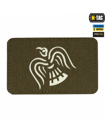 M-Tac нашивка Знамя Ворона Laser Cut Ranger Green/GID (51171239)