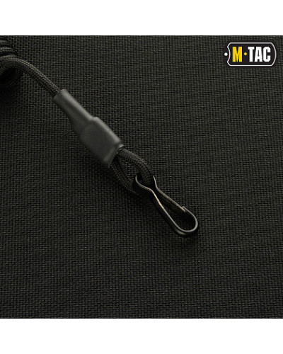 M-Tac шнур страхувальний Medium комбінований чорний (S02BLACKNEW)