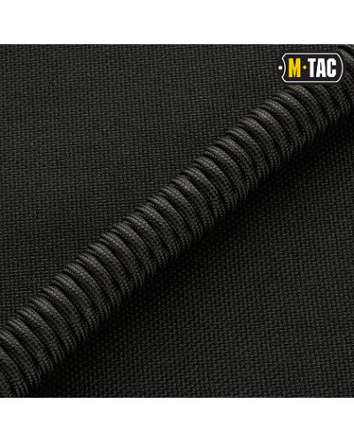 M-Tac шнур страхувальний Medium комбінований чорний (S02BLACKNEW)