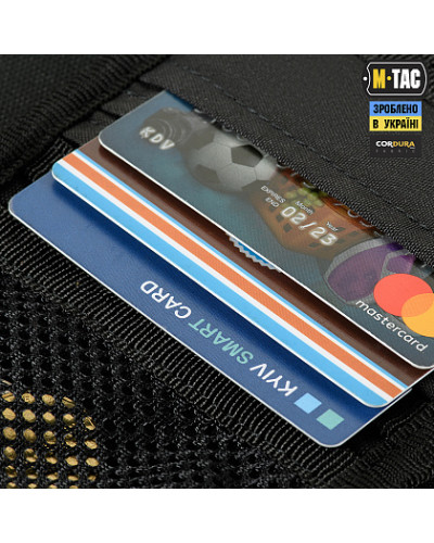 M-Tac гаманець з липучкою Elite Gen.II Hex Black (10207002)