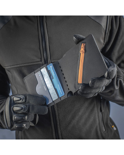 M-Tac кошелек Slim Elite Gen.II Black/Orange (10171835)