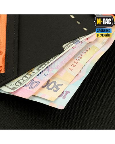 M-Tac кошелек Slim Elite Gen.II Black/Orange (10171835)