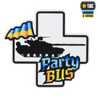 M-Tac наклейка Party Bus Large Yellow/Blue