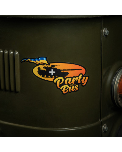 M-Tac наклейка Party Bus Large Yellow/Orange (51353735-L)