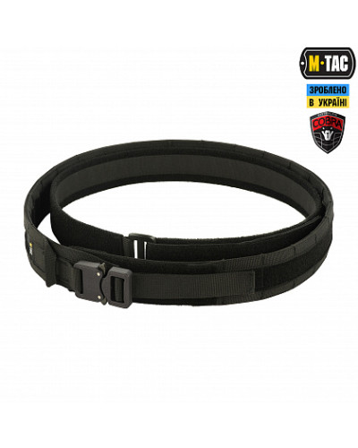 M-Tac ремень Range Belt Cobra Buckle Gen.II Black (10170002)