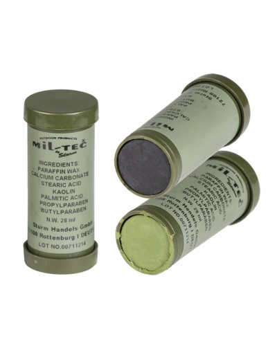 Грим-олівець для обличчя Mil-Tec, Олива-чорний (16341000)