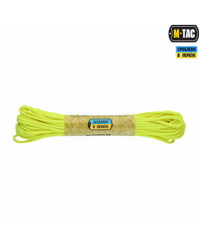 M-Tac паракорд 550 type III Neon Yellow 15м (10250142)
