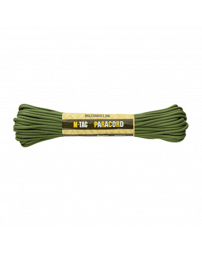 M-Tac паракорд 550 type III Army/Grass Stripes 15м (10250108)