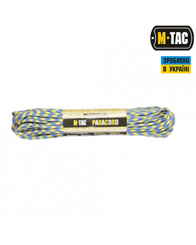 M-Tac паракорд 550 type III Yellow/Blue 30м (10260160)