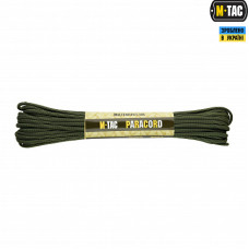M-Tac паракорд 550 type III Green Snake 15м