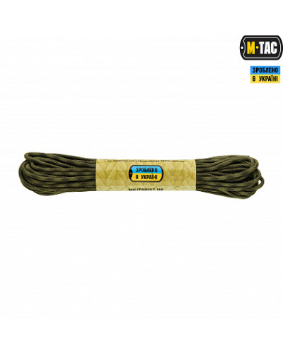 M-Tac паракорд 550 type III Green/Forest 15м (10250138)