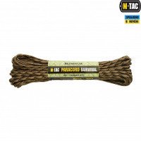 M-Tac паракорд Survival Field Camo 15м