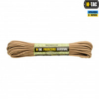 M-Tac паракорд Survival Tan 15м