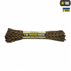 M-Tac паракорд Survival A-TACS 15м