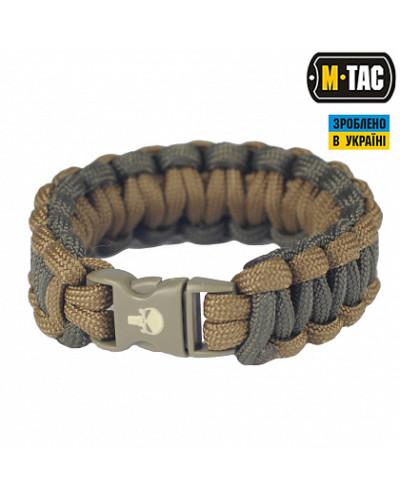 M-Tac браслет паракорд Каратель олива/хакі (MTC-BPKL-ODKH)