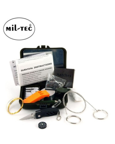 Набор выживания Mil-Tec, Black (16027200)