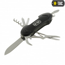 M-Tac нож складной малый (7 инструм.) Type 2 Steel/Black