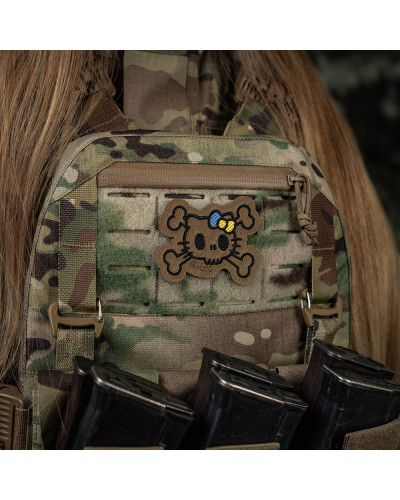 M-Tac нашивка KITTY контур (вишивка) Coyote (51386205)