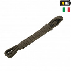 M-Tac шнурки с водоотталкивающей пропиткой (Италия) олива 135 см