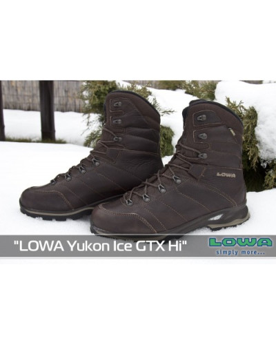 Черевики зимові LOWA Yukon Ice GTX Hi, Dark Brown (210635/0493)