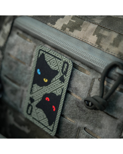 M-Tac нашивка Queen of spades (Орнамент) Olive (51362001)