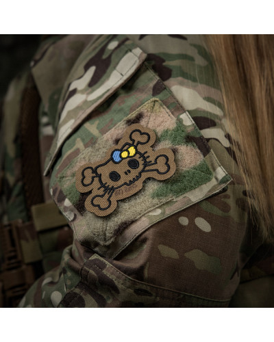 M-Tac нашивка KITTY контур (вишивка) Coyote (51386205)