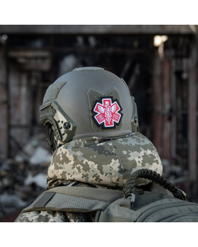M-Tac нашивка Paramedic (вишивка) Black (51432002)