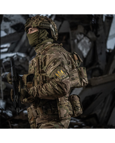 M-Tac нашивка Тризуб UA-Wing (вишивка) Ranger Green (51373023)