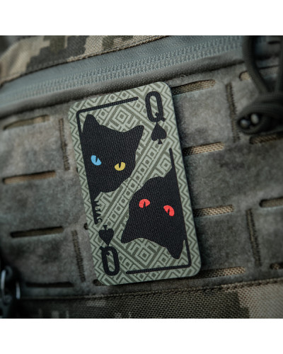 M-Tac нашивка Queen of spades (Орнамент) Olive (51362001)