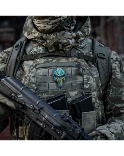 M-Tac нашивка Punisher Тризуб (51353804)